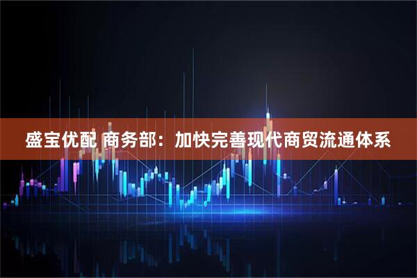 盛宝优配 商务部：加快完善现代商贸流通体系