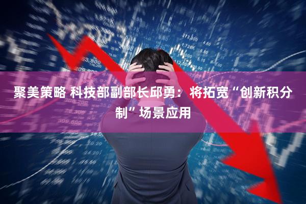 聚美策略 科技部副部长邱勇：将拓宽“创新积分制”场景应用