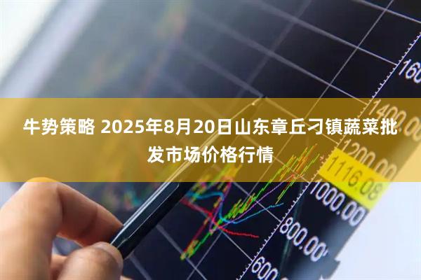 牛势策略 2025年8月20日山东章丘刁镇蔬菜批发市场价格行情