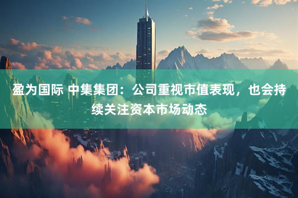 盈为国际 中集集团：公司重视市值表现，也会持续关注资本市场动态